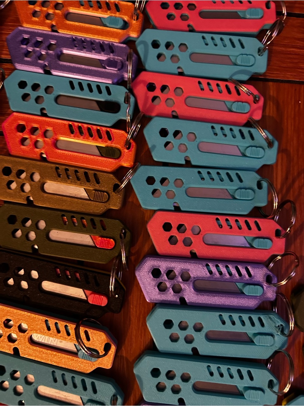 Colorful Assorted Mini Multi-Tool Keychains 200 Pack - Picture 2 of 8